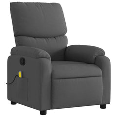 Massage Recliner Chair Dark Gray