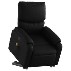 Stand Up Massage Recliner Chair Black