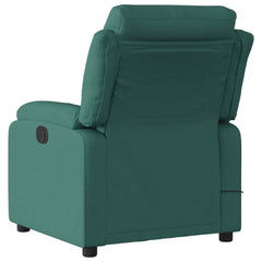 Massage Recliner Chair Dark Green