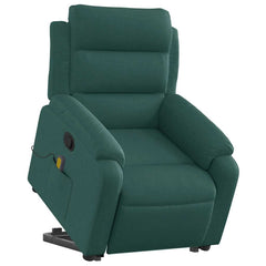 Stand Up Massage Recliner Chair Dark Green