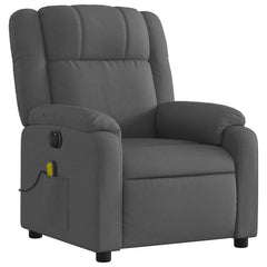 Electric Massage Recliner Chair Dark gray