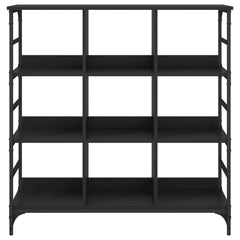Sideboard Black Engineered wood, metal Large Adjustable Feet