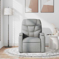 Massage Recliner Chair Light grey