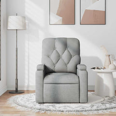 Massage Recliner Chair Light Grey