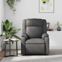 Massage Recliner Chair Grey