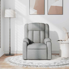Massage Recliner Chair Light Gray