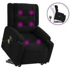 Stand Up Massage Recliner Chair Black