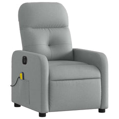 Electric Massage Recliner Chair Light gray