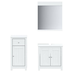 Bathroom Furniture Set White
