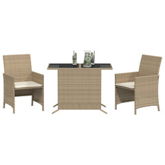 Bistro Set Beige