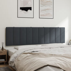 Headboard Cushion Dark grey Velvet (100% polyester) 72 in