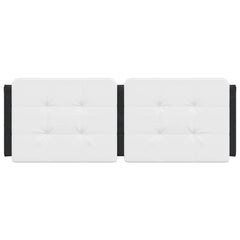 Headboard Cushion White and black