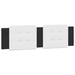 Headboard Cushion White and Black