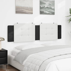 Headboard Cushion White and Black
