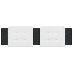Headboard Cushion White and Black