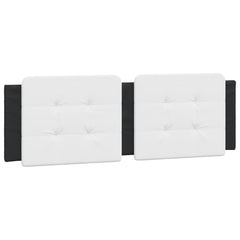 Headboard Cushion White and Black
