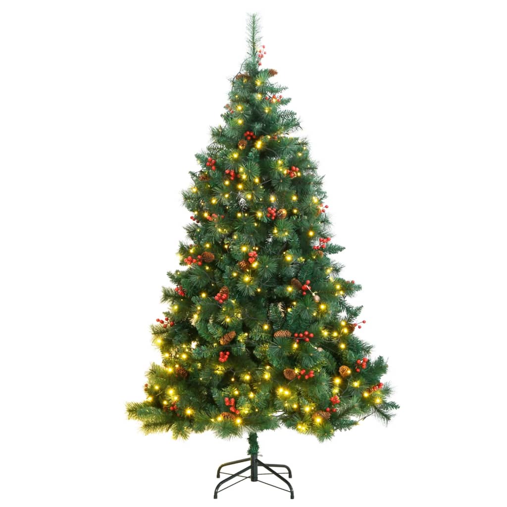 Artificial Hinged Christmas Tree 300 LEDs 70.9