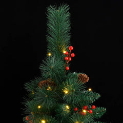 Artificial Hinged Christmas Tree 300 LEDs 70.9
