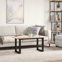 Coffee Table Legs O-Frame 35.4x11.8x16.9 Steel