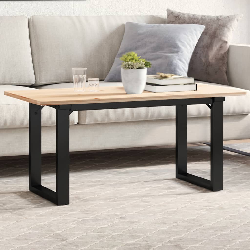 Coffee Table Legs O-Frame 35.4x11.8x16.9 Steel