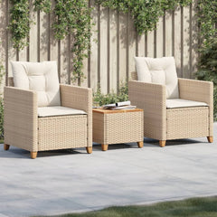 Bistro Set Beige, Cream White