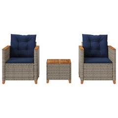 Bistro Set Grey