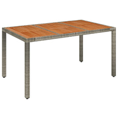 Garden Dining Set Grey