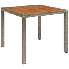 Garden Dining Set Grey, Dark Grey