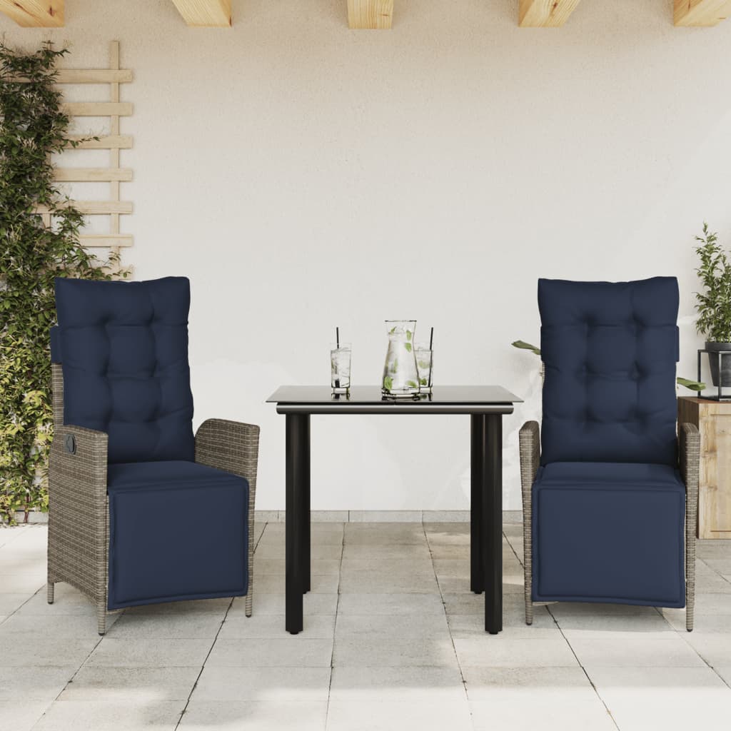 Garden Dining Set Gray