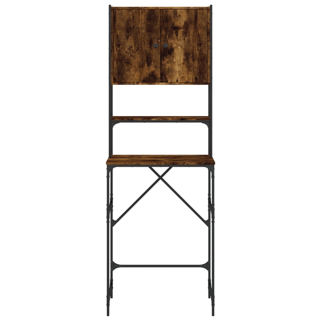 Washing Machine Cabinet Smoked Oak 26.8x19.1x76.4