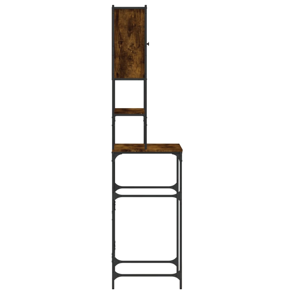 Washing Machine Cabinet Smoked Oak 26.8x19.1x76.4