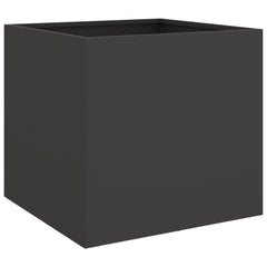 Planter Set of 2 Black Cold-rolled steel Medium Durable