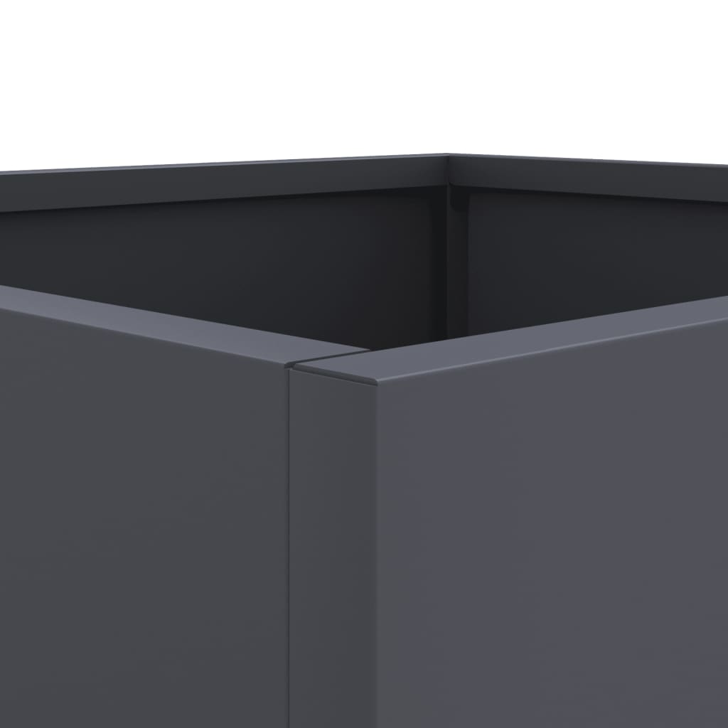 Planter Anthracite 16.5x15.7x15.4 Steel