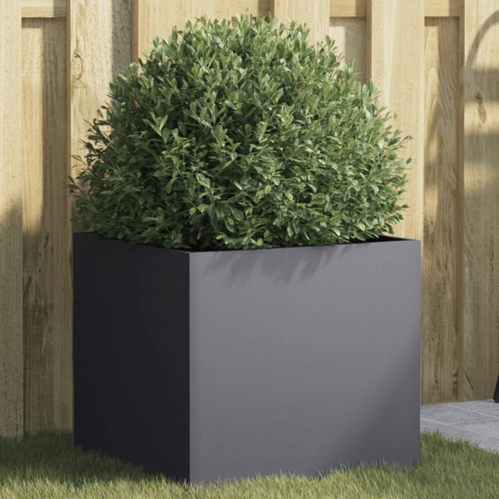 Planter Anthracite 16.5x15.7x15.4 Steel