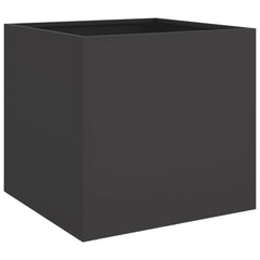 Planter Black Cold-rolled steel Medium Decorative Inlays