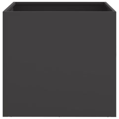 Planter Black Cold-rolled steel Medium Decorative Inlays