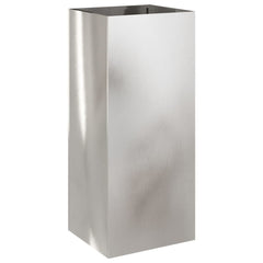 Planter Silver Stainless Steel Medium Decorative Inlays Planter