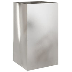 Planter Silver Stainless Steel Medium Durable Planter