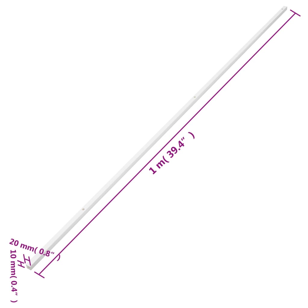 Cable Trunking 0.8x0.4 32.8' PVC
