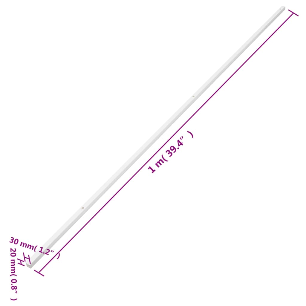Cable Trunking 1.2x0.8 32.8' PVC