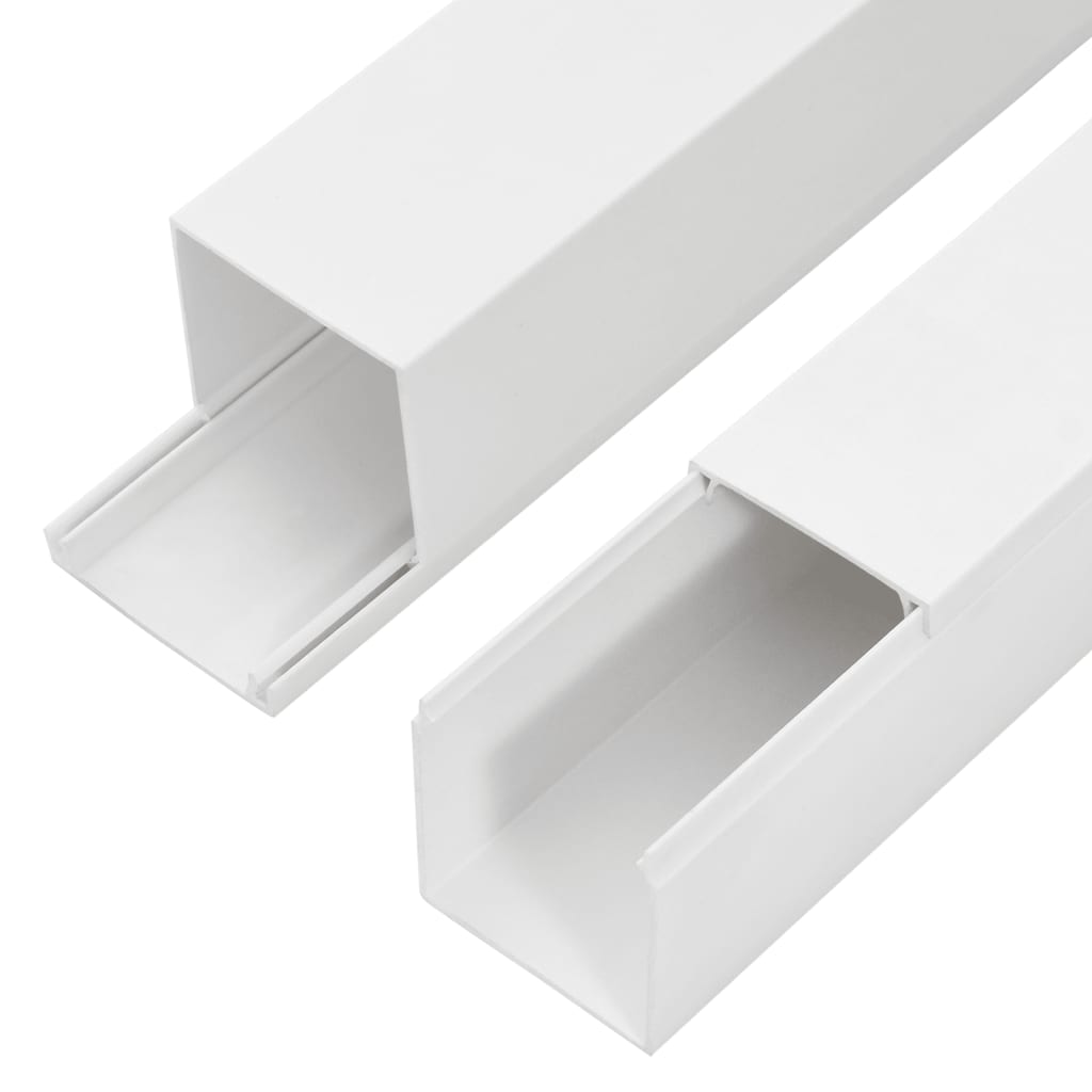 Cable Trunking 2.4x1.6 32.8' PVC