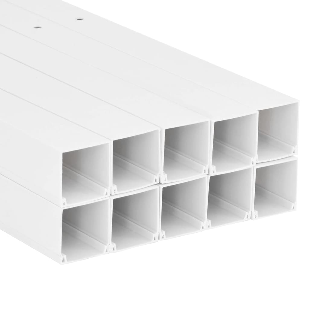 Cable Trunking 3.9x2.4 32.8' PVC