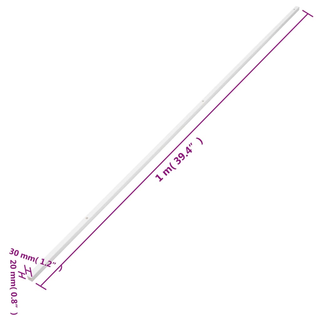 Cable Trunking 1.2x0.8 98.4' PVC