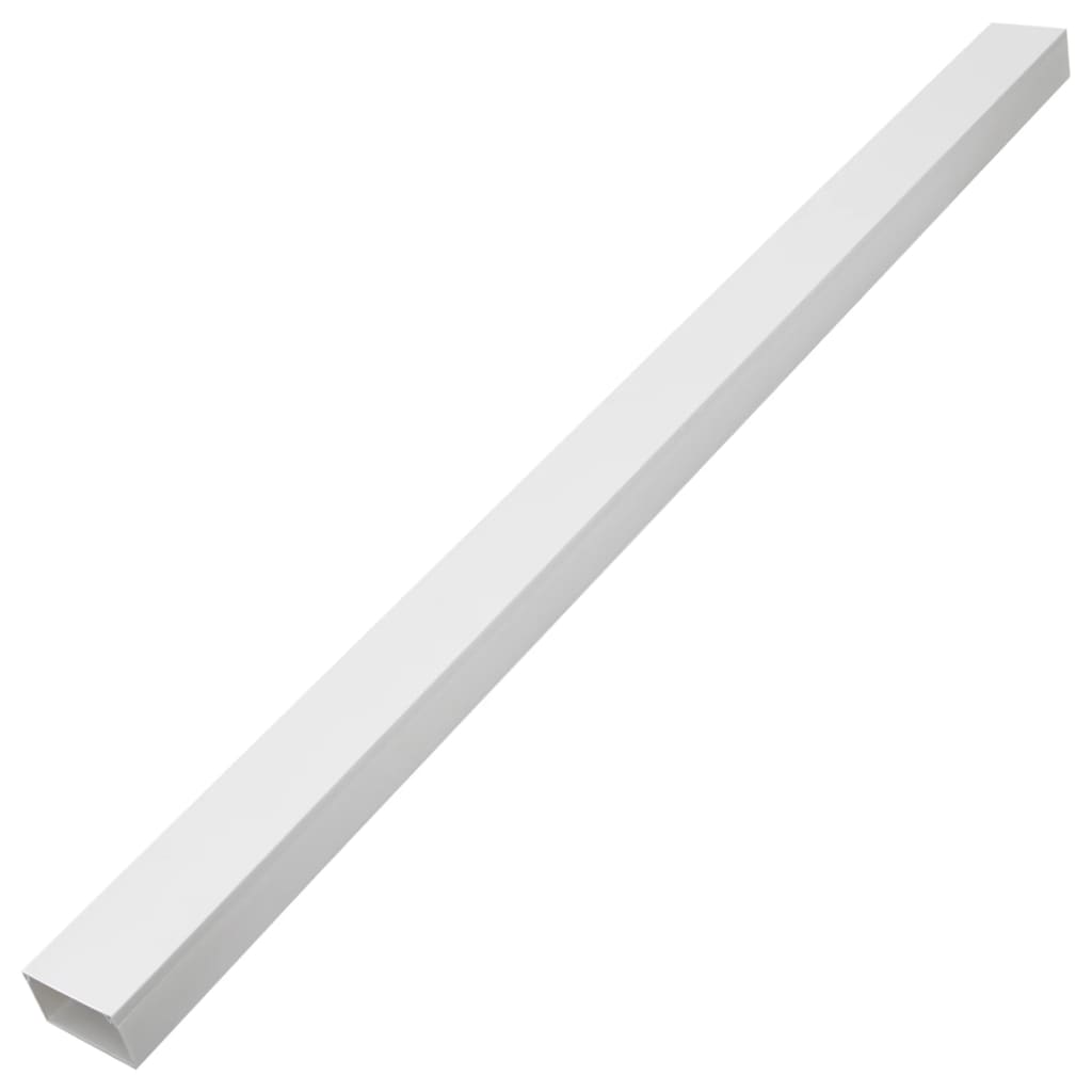 Cable Trunking Self-Adhesive 2.4x1.6 32.8' PVC