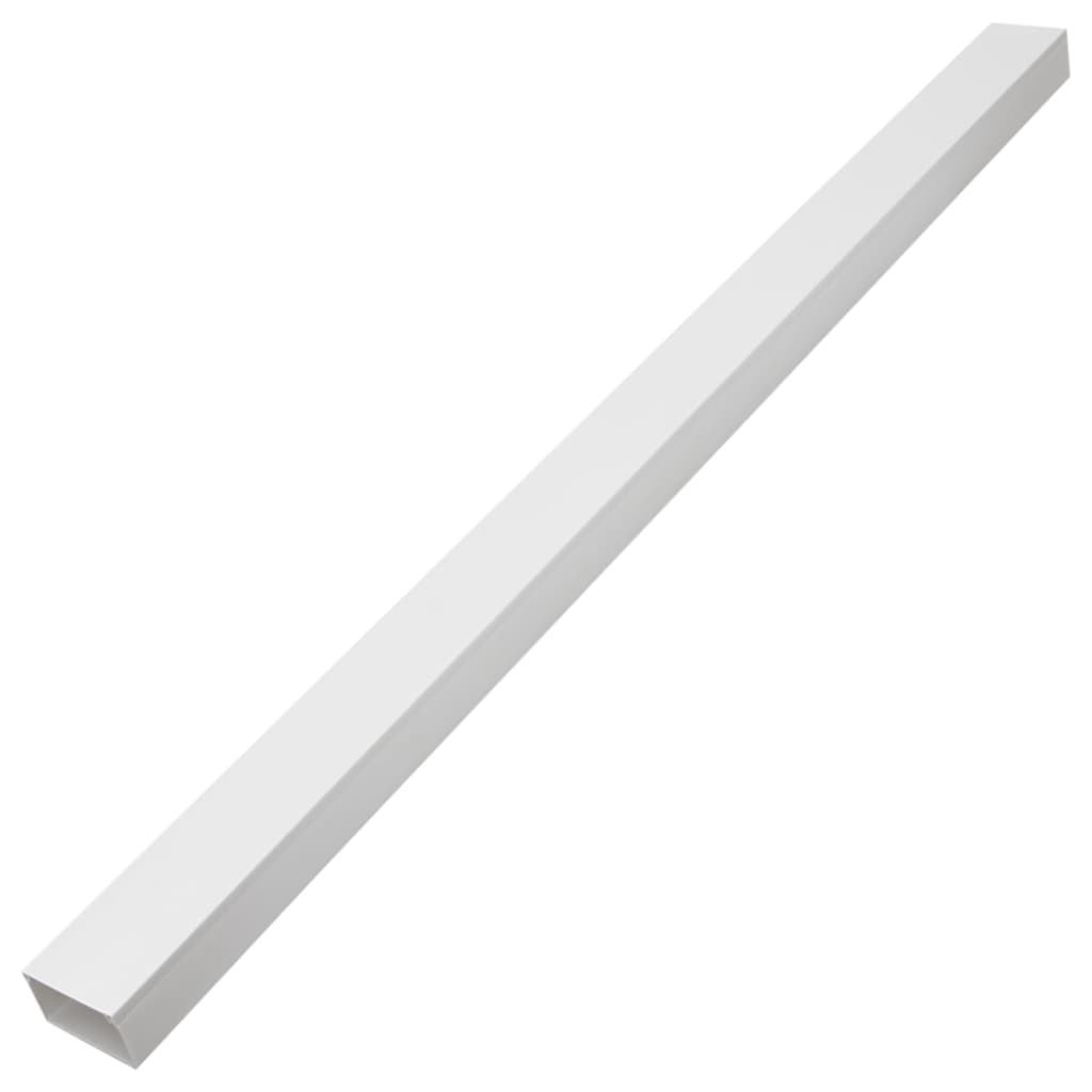 Cable Trunking Self-Adhesive 3.9x2.4 32.8' PVC