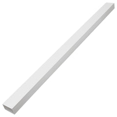 Cable Trunking Self-Adhesive 3.9x2.4 32.8' PVC