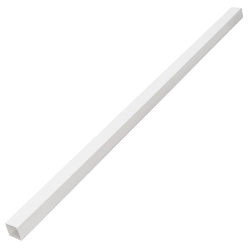 Cable Trunking Self-Adhesive 1.2x0.8 98.4' PVC