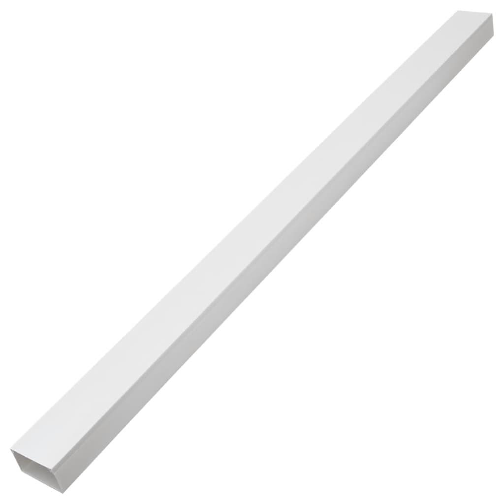 Cable Trunking Self-Adhesive 2.4x1.6 98.4' PVC