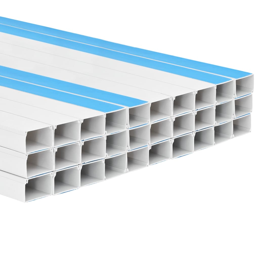 Cable Trunking Self-Adhesive 2.4x1.6 98.4' PVC