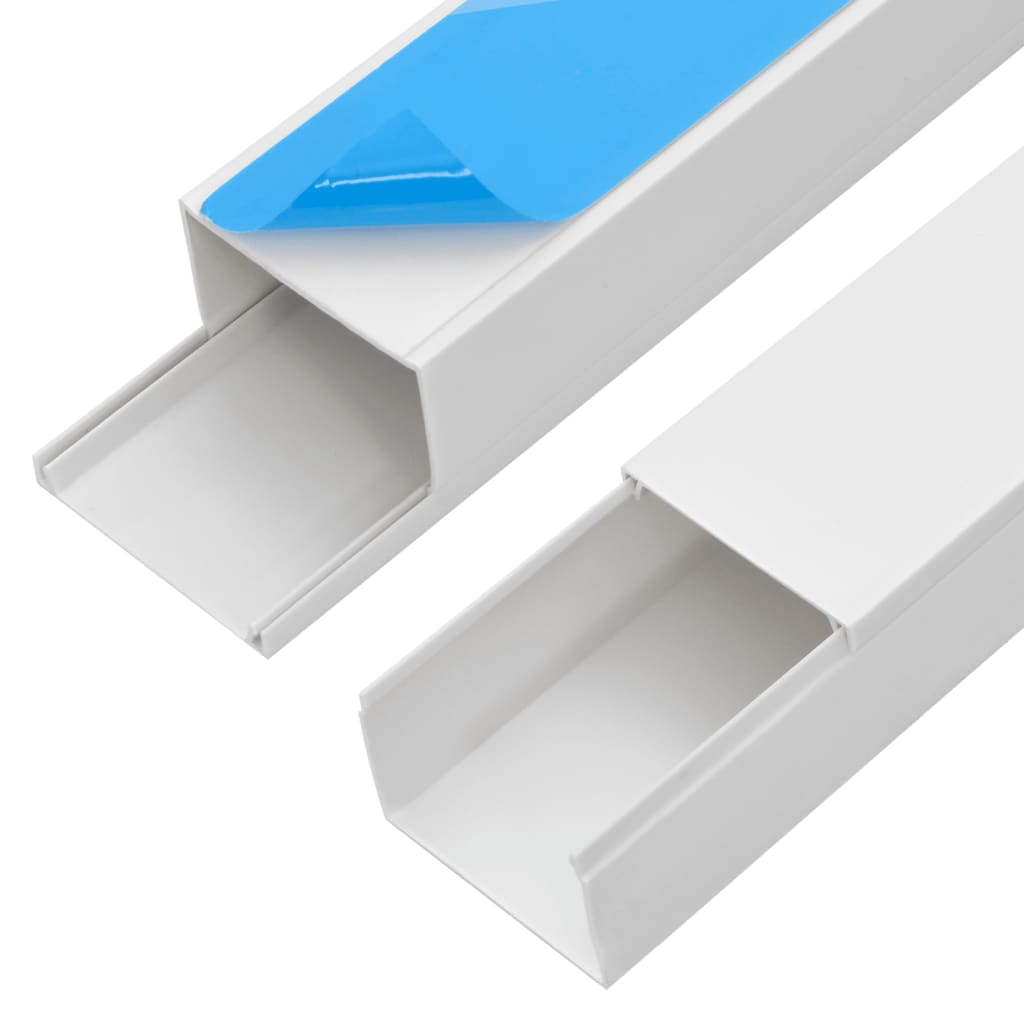 Cable Trunking Self-Adhesive 2.4x1.6 98.4' PVC